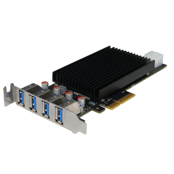 MV-GU2200系列四口USB3.0扩展卡,半高挡条